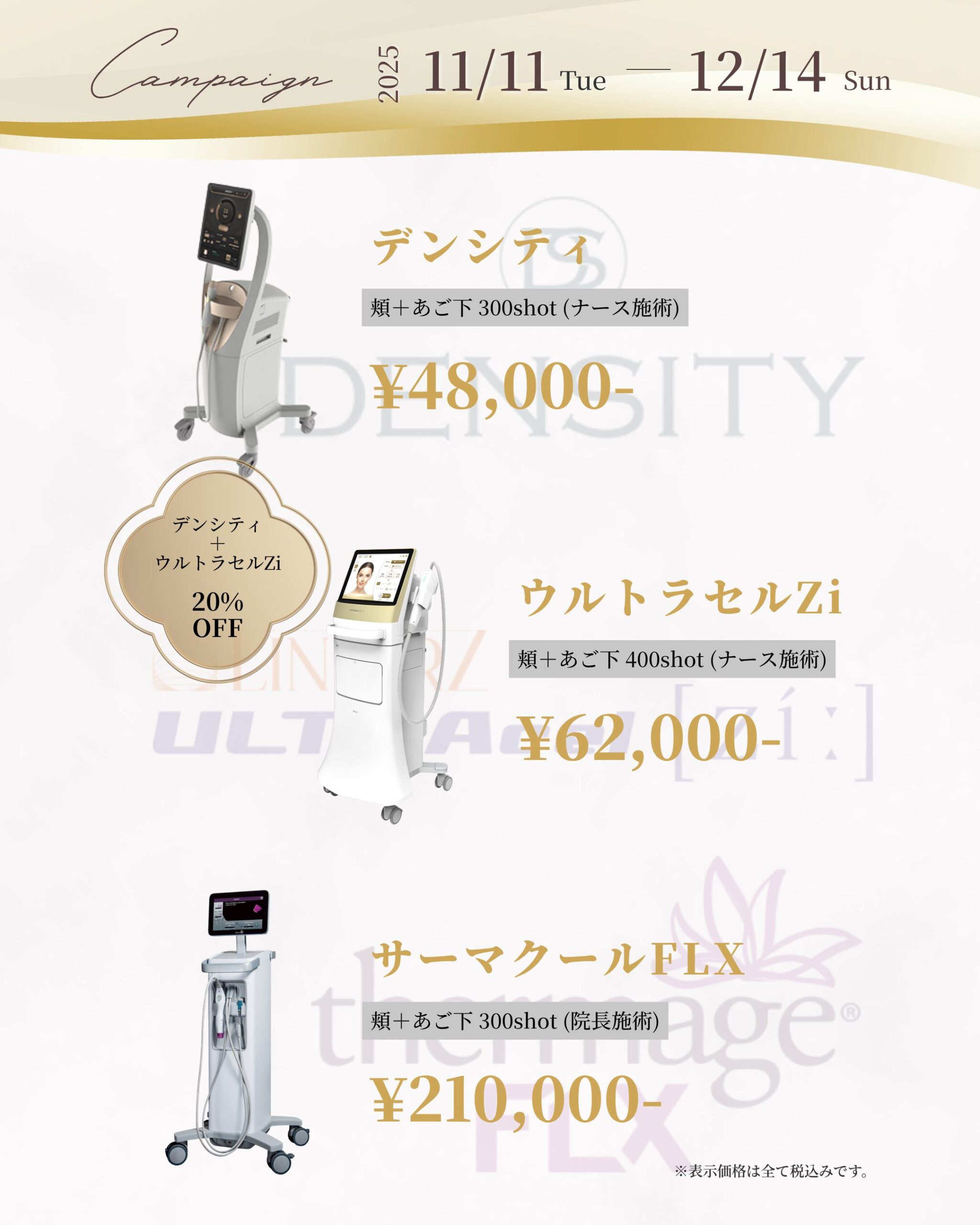 期間限定メニュー  11/11(火) – 12/14(日)