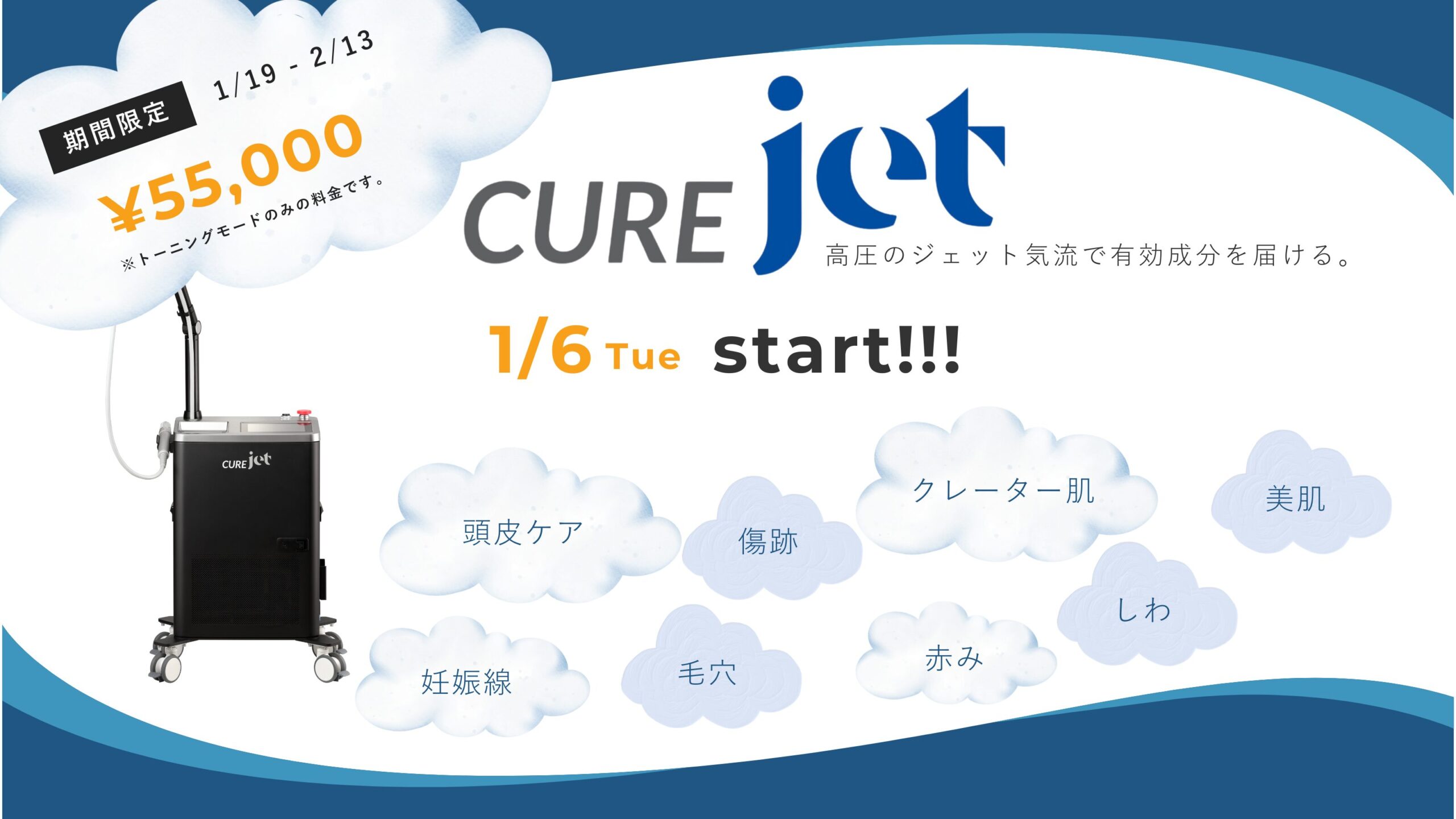 キュアジェットキャンペーン